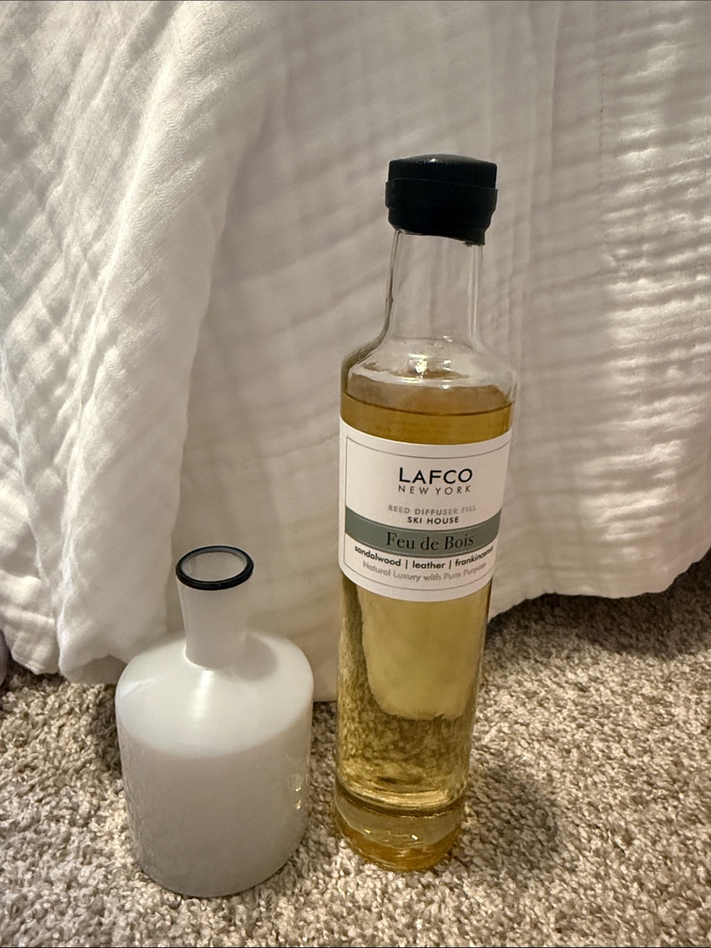 Lafco Reed Diffuser Oil Bottle and vase